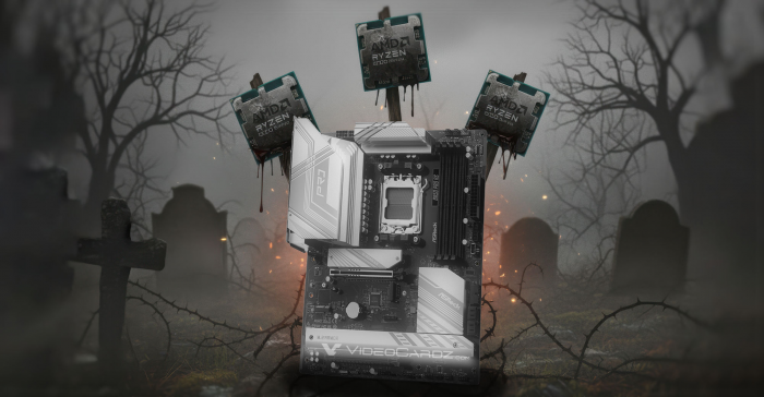 Три процессора Ryzen 7 9700X подряд сгорели на одной и той же материнской плате ASRock