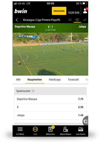 Bwin приложение на iOS