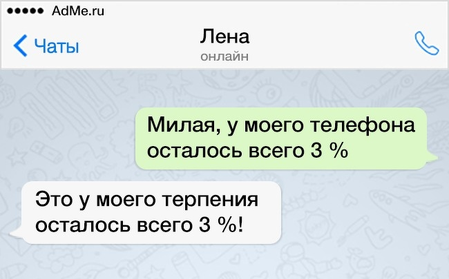 16 СМС от людей, которые были терпеливы. До сегодняшнего дня