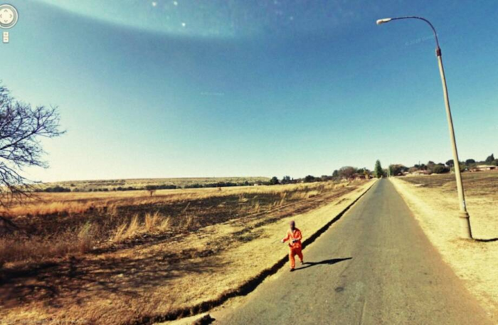 10 самых безумных кадров, сделанных на камеры Google Street View