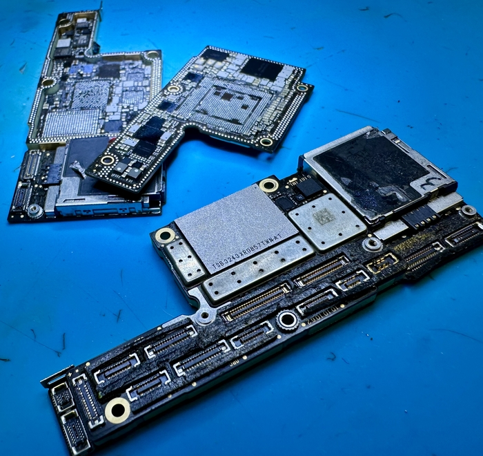 Дриставрация iPhone Xs part2