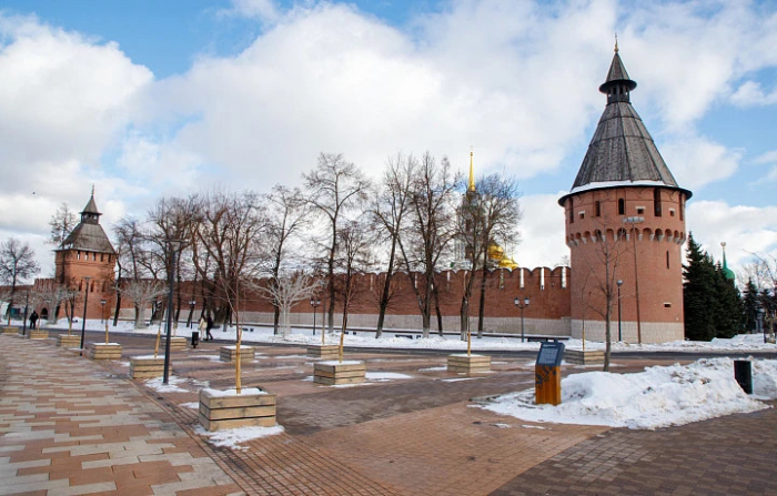 В первый день зимы в Туле дежурит Виктор Панов