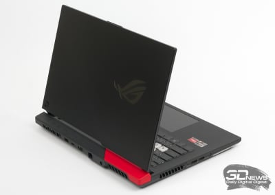 Обзор игрового ноутбука ASUS ROG Strix G15 Advantage Edition G513QY: весь в красном!