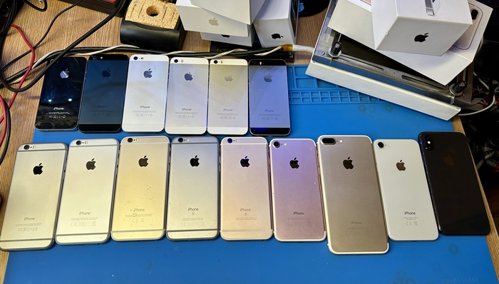 Дриставрация iPhone Xs part2