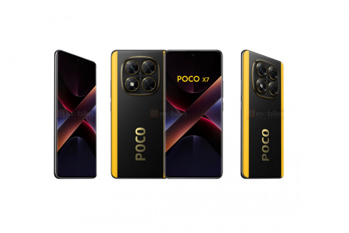 GSMArena: в сеть утекли рендеры дешевых смартфонов Poco X7 и X7 Pro