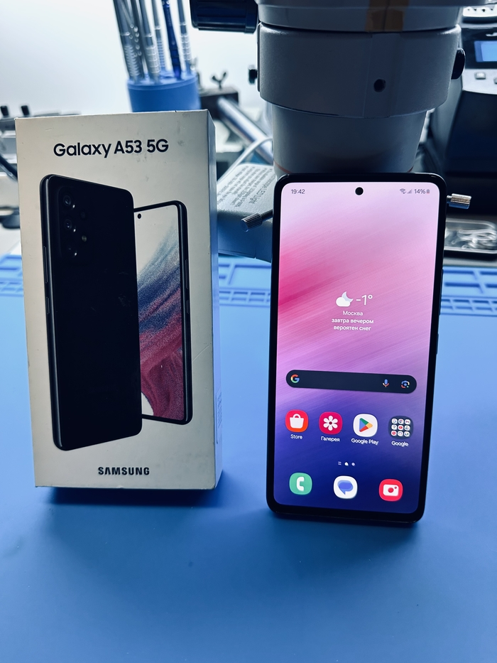 Ставшая уже типовой болячка Samsung Galaxy A53 5G