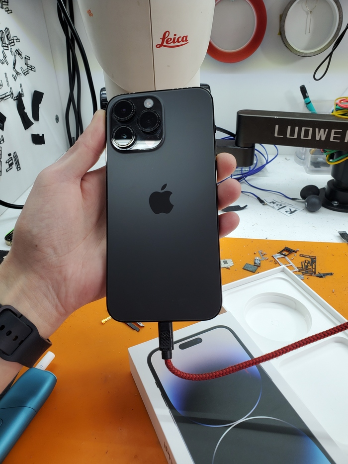 Взорвался. Iphone 14 Pro Max