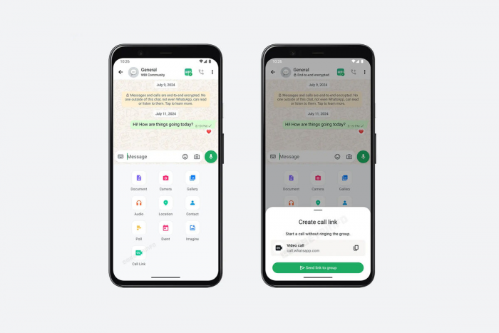 В WhatsApp появится функция создания ссылок с приглашением на групповые вызовы