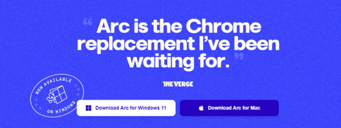 The Browser Company выпустила браузер Arc для пользователей Windows 11